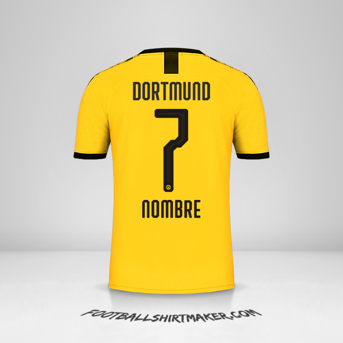 Jersey Borussia Dortmund 2019/20 -  nombre - 7