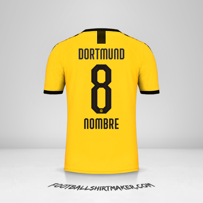Jersey Borussia Dortmund 2019/20 -  nombre - 8