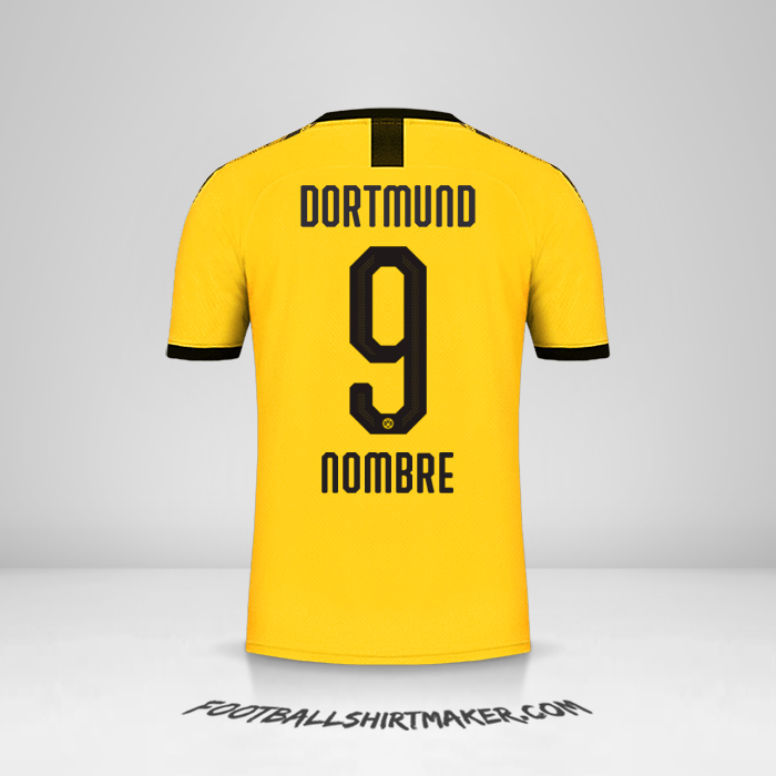 Camiseta Borussia Dortmund 2019/20 -  nombre - 9