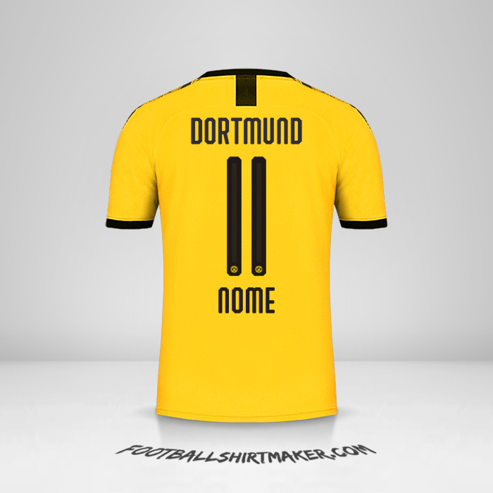 Camisa Borussia Dortmund 2019/20 -  nome - 11