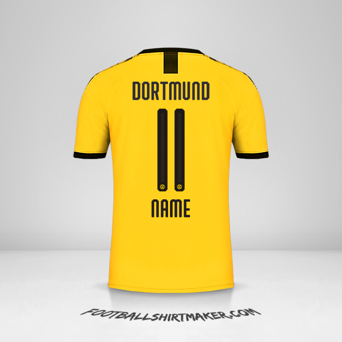 Trikot Borussia Dortmund 2019/20 -  name - 11