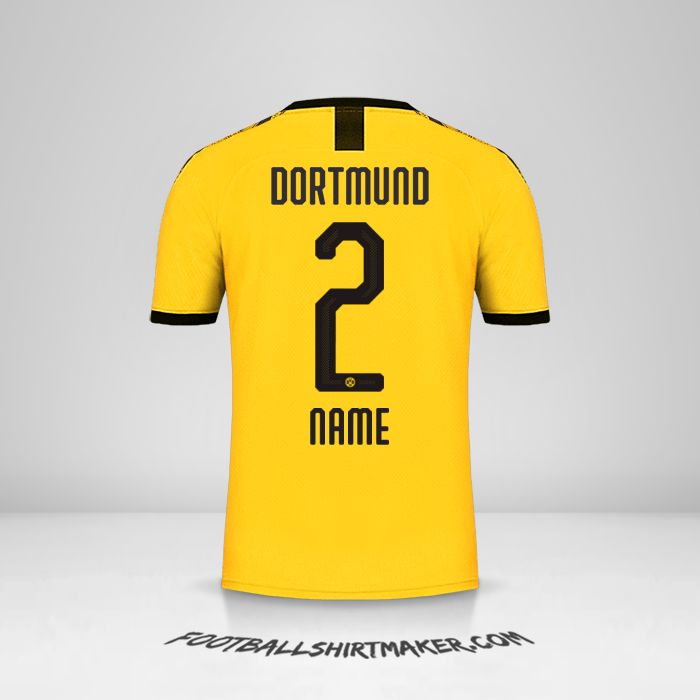 Shirt Borussia Dortmund 2019/20 -  name - 2