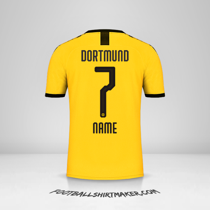 Jersey Borussia Dortmund 2019/20 -  name - 7