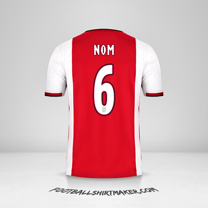 Maillot AFC Ajax 2019/20 -  nom - 6