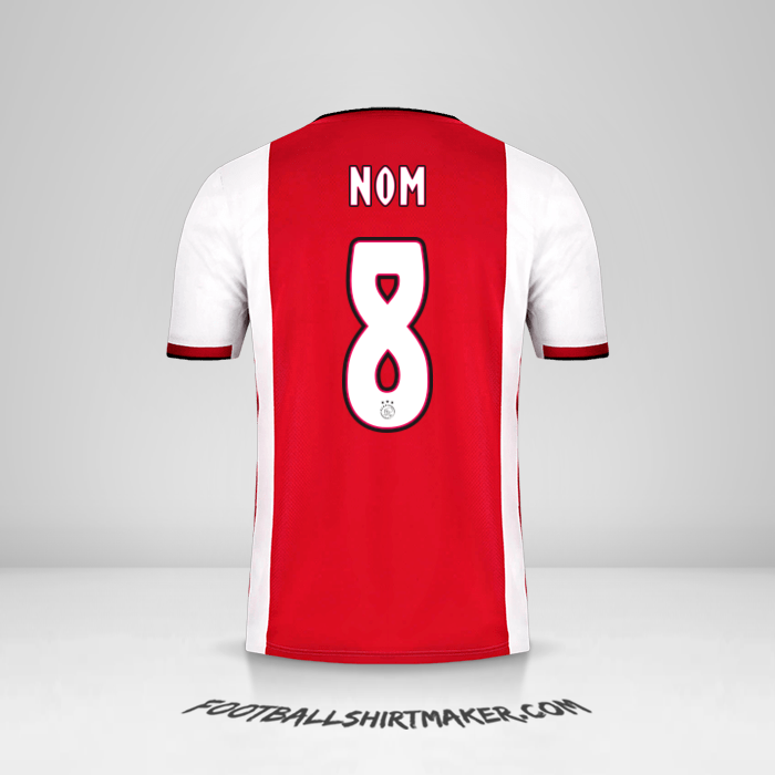 Maillot AFC Ajax 2019/20 -  nom - 8