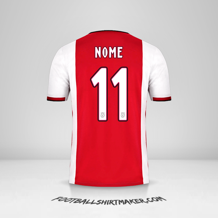 Camisa AFC Ajax 2019/20 -  nome - 11