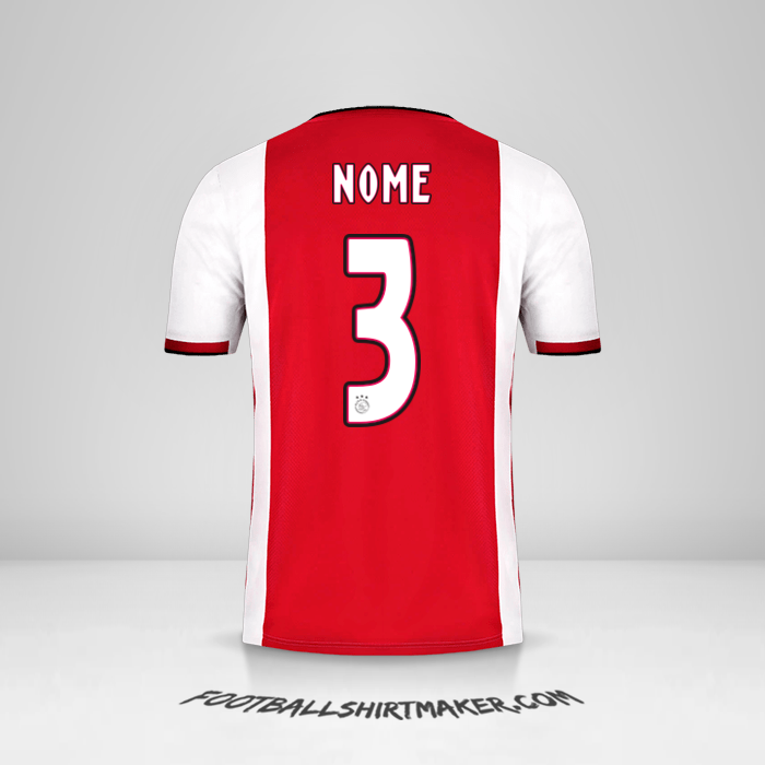 Camisa AFC Ajax 2019/20 -  nome - 3