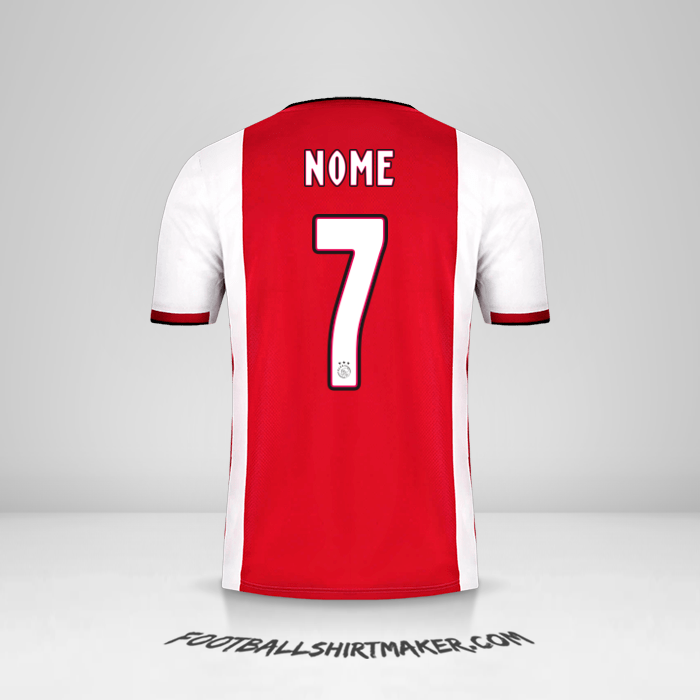 Camisa AFC Ajax 2019/20 -  nome - 7