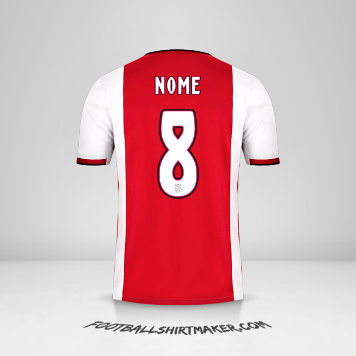 Camisa AFC Ajax 2019/20 -  nome - 8