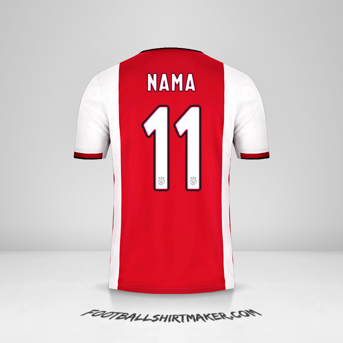 Jersey AFC Ajax 2019/20 -  nama - 11
