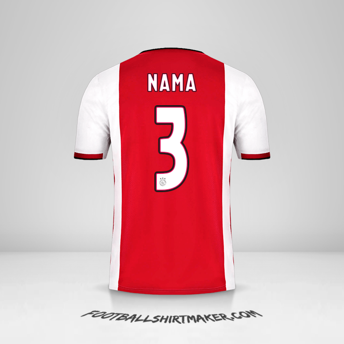 Jersey AFC Ajax 2019/20 -  nama - 3