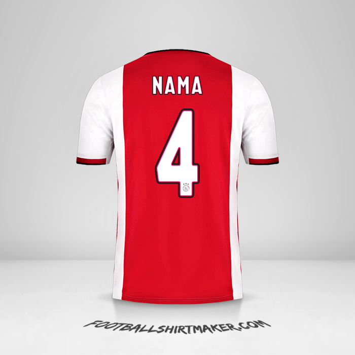 Jersey AFC Ajax 2019/20 -  nama - 4