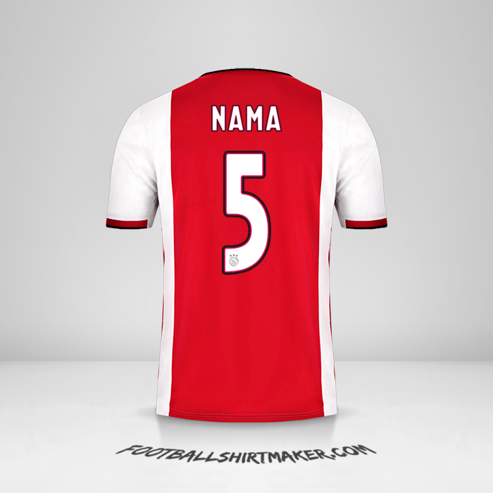 Jersey AFC Ajax 2019/20 -  nama - 5