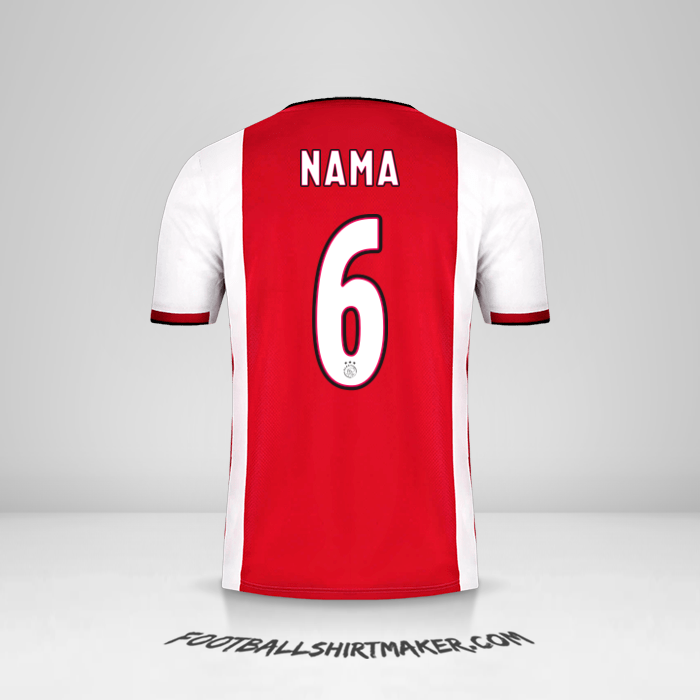 Jersey AFC Ajax 2019/20 -  nama - 6