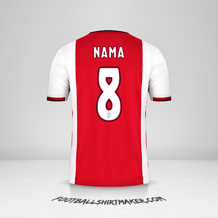 Jersey AFC Ajax 2019/20 -  nama - 8