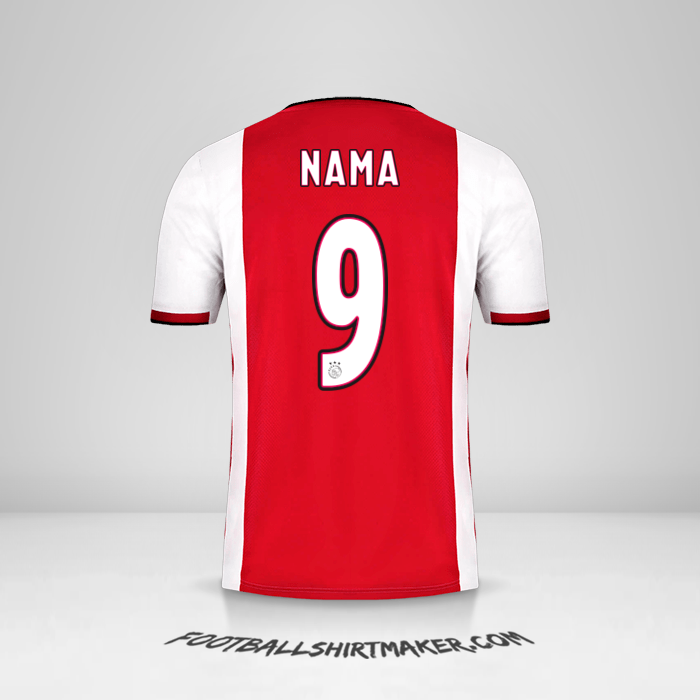 Jersey AFC Ajax 2019/20 -  nama - 9