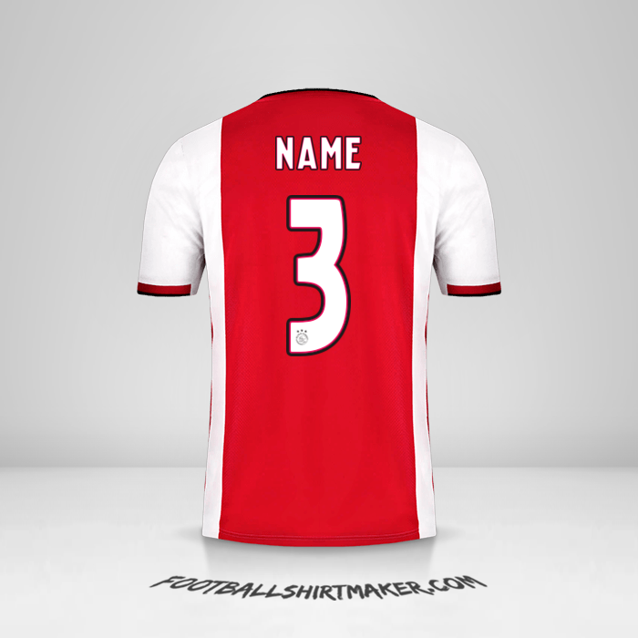 Trikot AFC Ajax 2019/20 -  name - 3