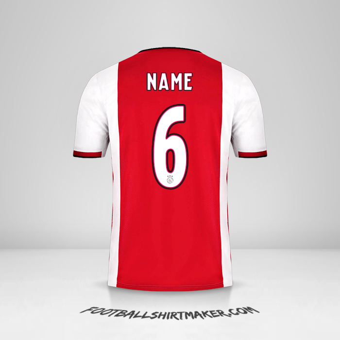 Shirt AFC Ajax 2019/20 -  name - 6