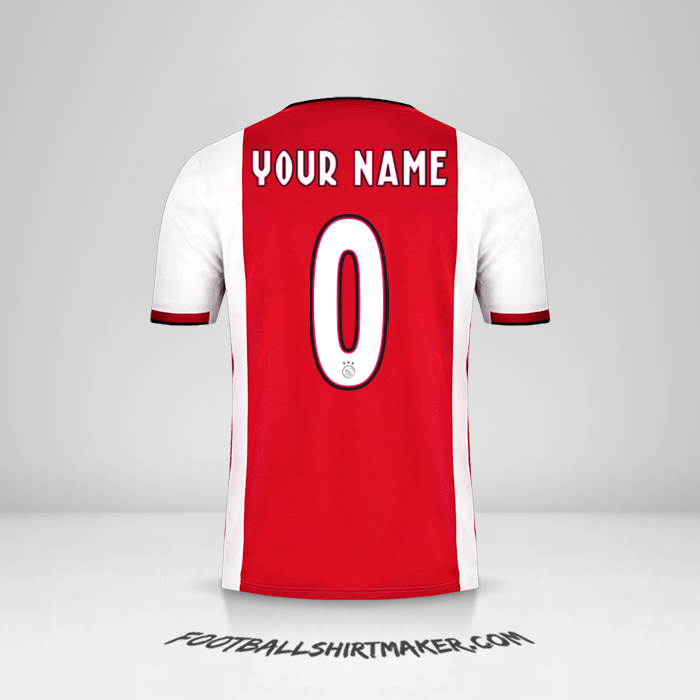 Jersey AFC Ajax 2019/20 -  your name - 0