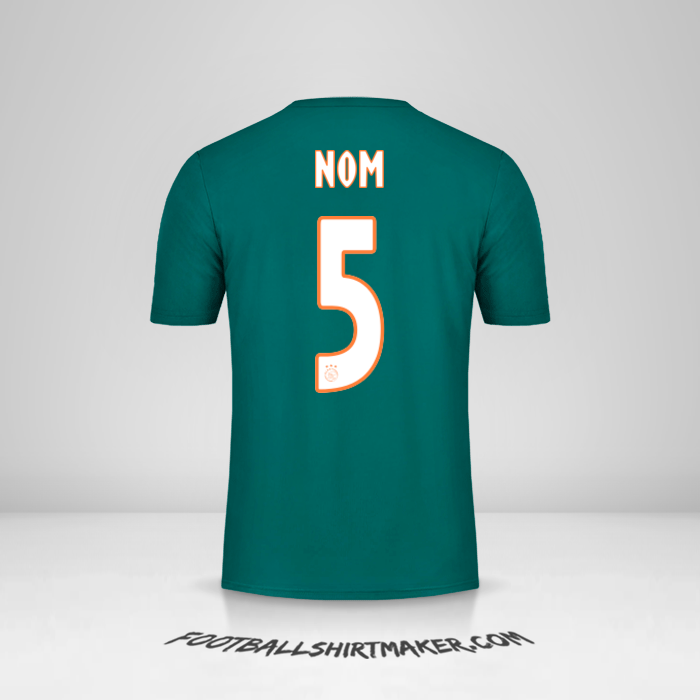 Maillot AFC Ajax 2019/20 Extérieur -  nom - 5