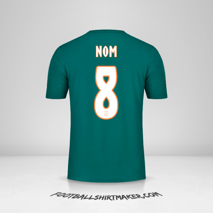 Maillot AFC Ajax 2019/20 Extérieur -  nom - 8