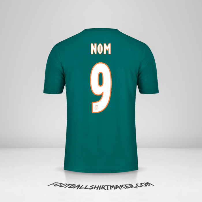 Maillot AFC Ajax 2019/20 Extérieur -  nom - 9