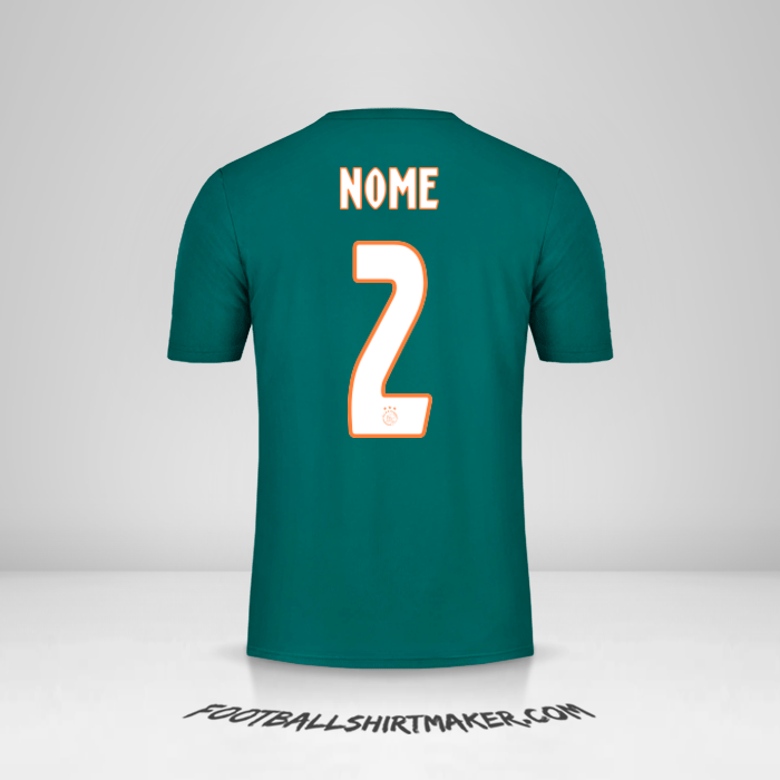 Camisa AFC Ajax 2019/20 Alternativa -  nome - 2