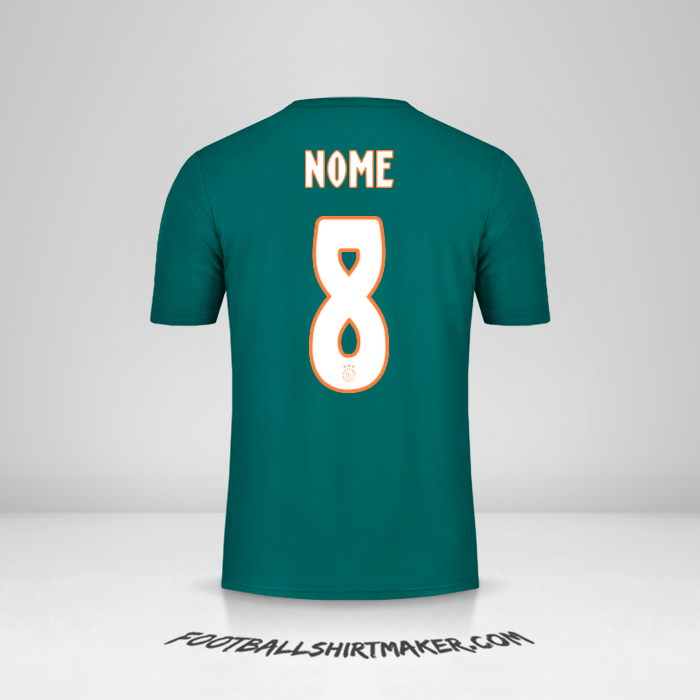 Maglia AFC Ajax 2019/20 Seconda -  nome - 8