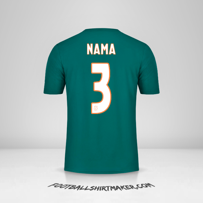 Jersey AFC Ajax 2019/20 Alternatif -  nama - 3