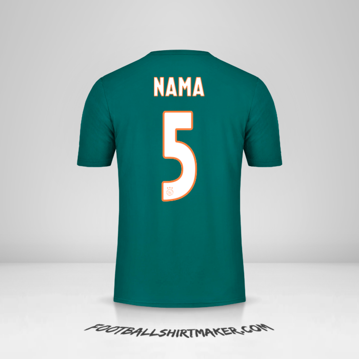 Jersey AFC Ajax 2019/20 Alternatif -  nama - 5