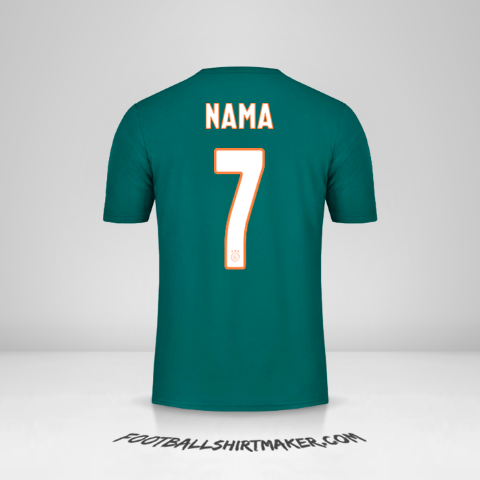 Jersey AFC Ajax 2019/20 Alternatif -  nama - 7