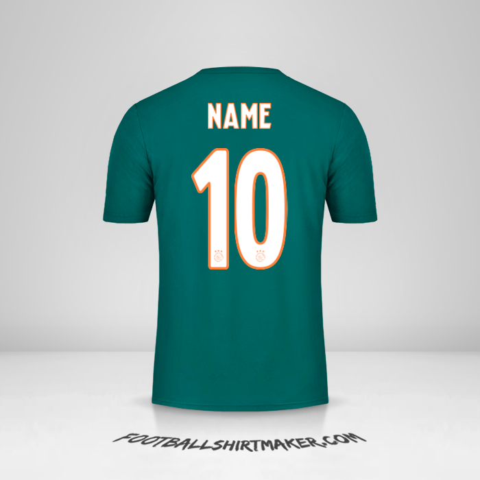 Jersey AFC Ajax 2019/20 Away -  name - 10