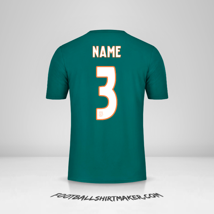 Jersey AFC Ajax 2019/20 Away -  name - 3