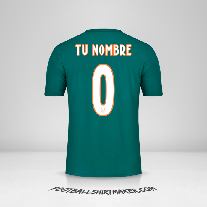 Jersey AFC Ajax 2019/20 II -  tu nombre - 0
