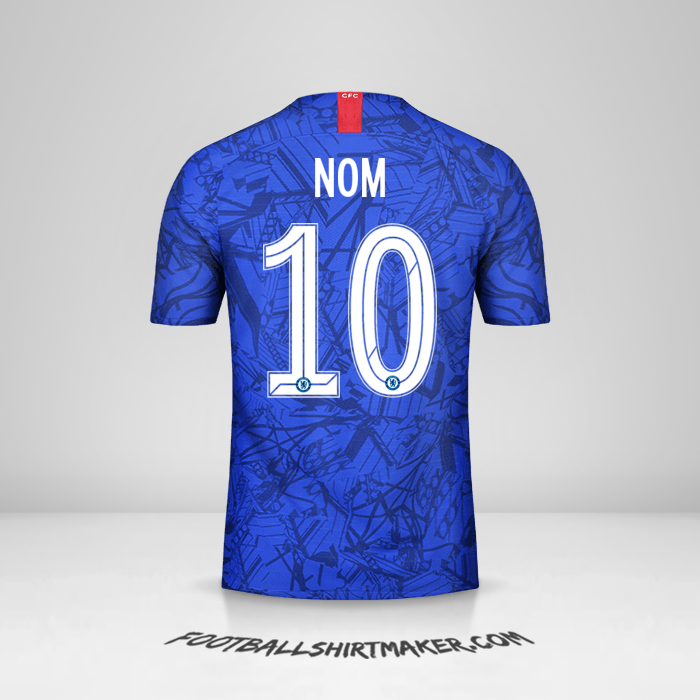 Maillot Chelsea Cup 2019/20 -  nom - 10