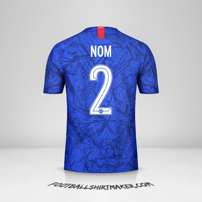 Maillot Chelsea Cup 2019/20 -  nom - 2