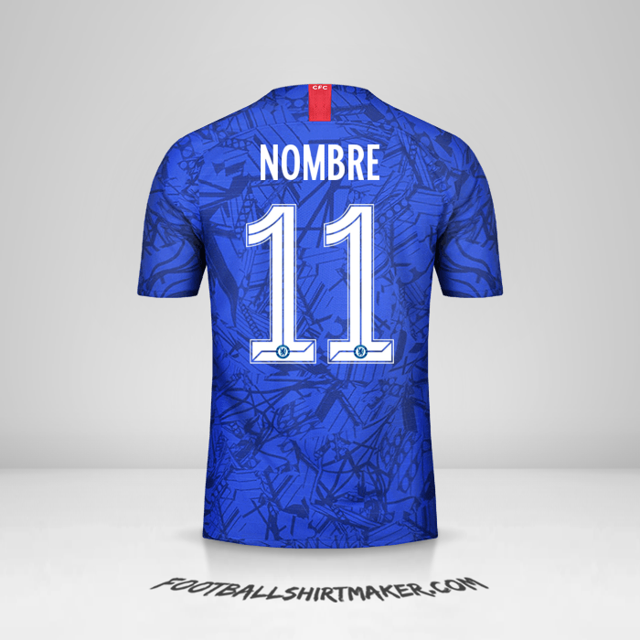 Camiseta Chelsea Cup 2019/20 -  nombre - 11
