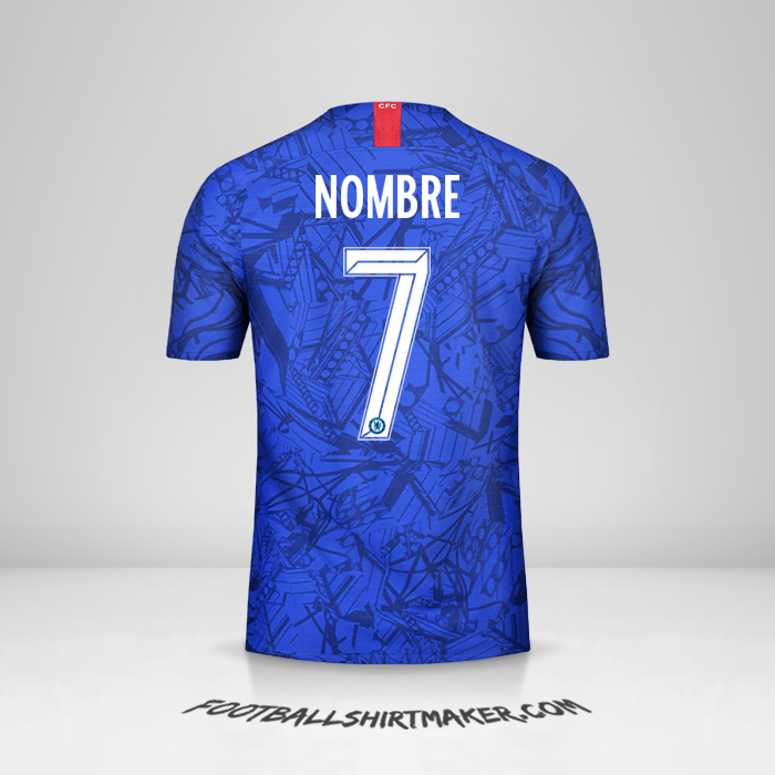 Jersey Chelsea Cup 2019/20 -  nombre - 7