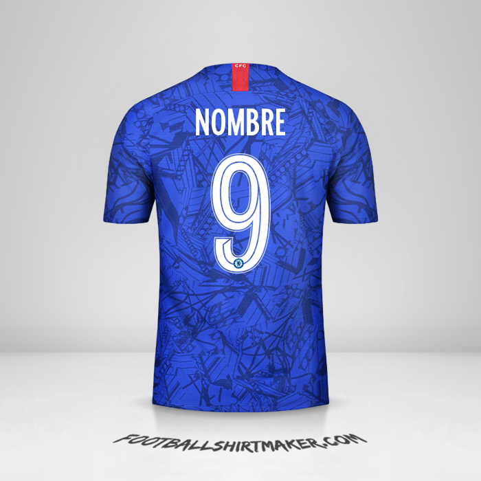 Camiseta Chelsea Cup 2019/20 -  nombre - 9