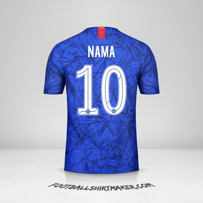 Jersey Chelsea Cup 2019/20 -  nama - 10