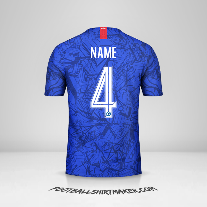 Shirt Chelsea Cup 2019/20 -  name - 4