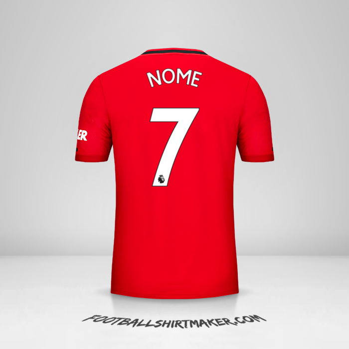 Maglia Manchester United 2019/20 -  nome - 7
