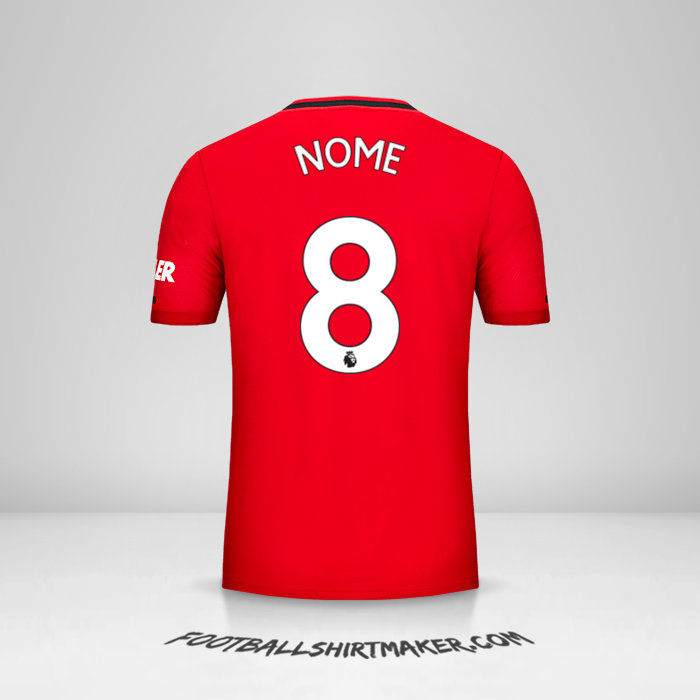 Maglia Manchester United 2019/20 -  nome - 8