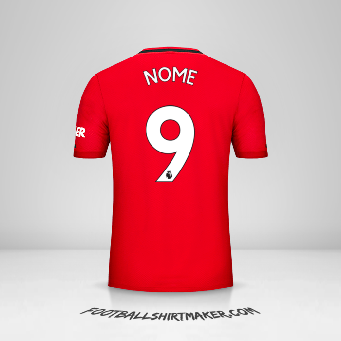 Maglia Manchester United 2019/20 -  nome - 9