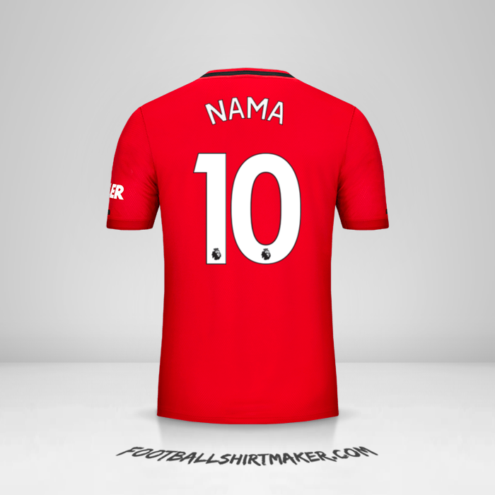 Jersey Manchester United 2019/20 -  nama - 10