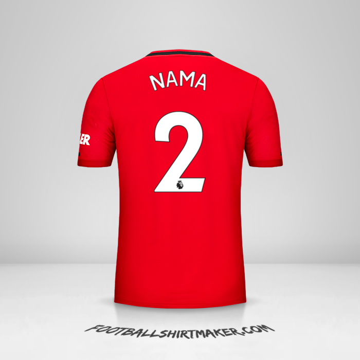 Jersey Manchester United 2019/20 -  nama - 2