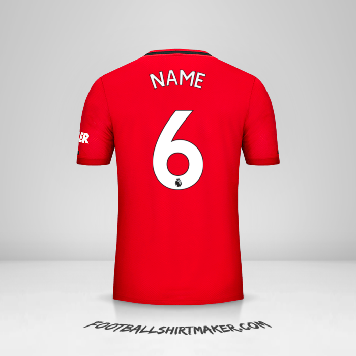 Shirt Manchester United 2019/20 -  name - 6
