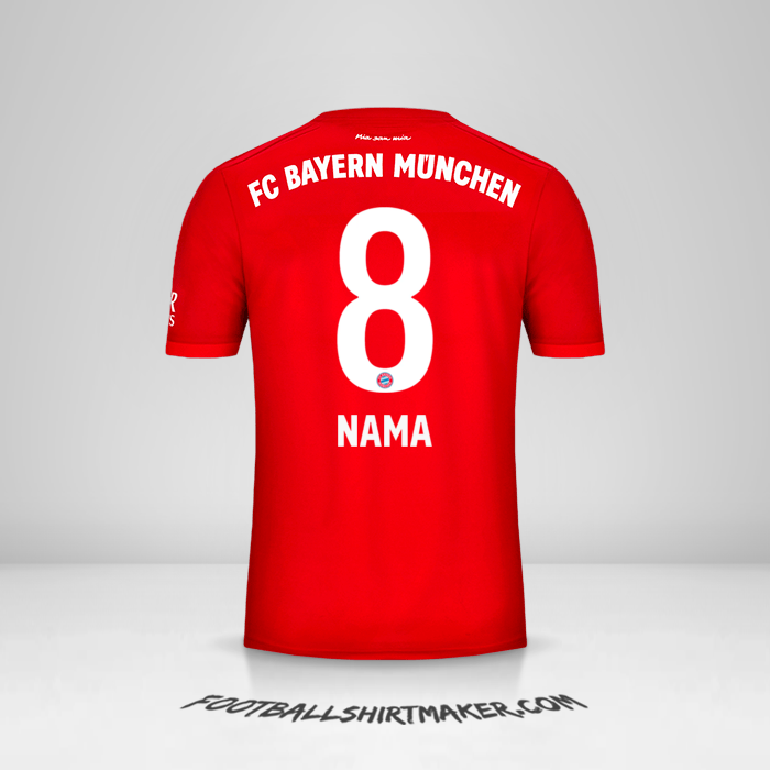Jersey FC Bayern Munchen 2019/20 -  nama - 8