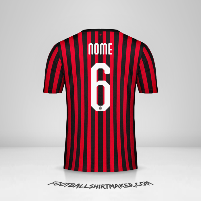 Maglia AC Milan 2019/20 -  nome - 6