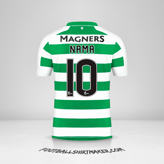 Jersey Celtic FC 2019/20 -  nama - 10